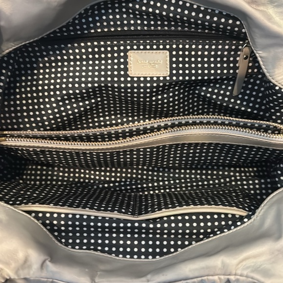 Kate Spade Puffy Taupe nylon purse - Picture 4 of 7